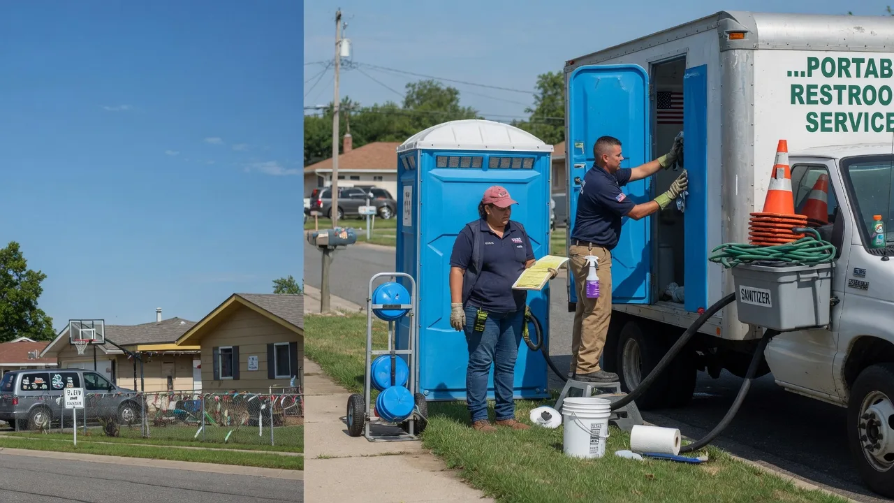 Portable Toilet Rental in Pretty Prairie, KS near me
